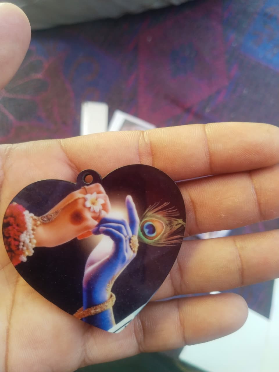 sublimation key chain
