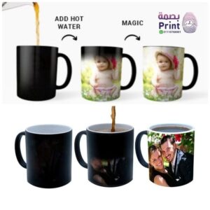 Personalized Magic Photo Mug โ Heat Reveal Custom Coffee Mug